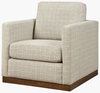Glendon Accent Chair, by Surya, 30" width x 28" height thumbnail