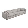 Rue Modular Sofa Flecked Grey, Sofas & Sectional by Moe's Home, 136.2" width x 23.6" height x 41" depth thumbnail 2