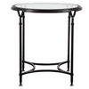 Samson Glass Side Table, Side & End Table by Uttermost, 24.37" width x 25" height x 24.37" depth thumbnail 1