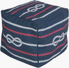 Rain Pouf, Ottoman by Surya, 18" width x 18" height thumbnail