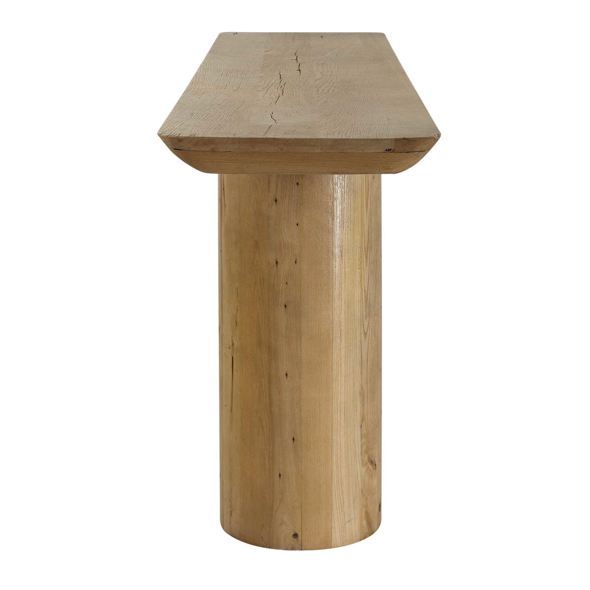 Camerlin Reclaimed Oak Console Table, by Uttermost, 80" width x 34" height x 16" depth View 5