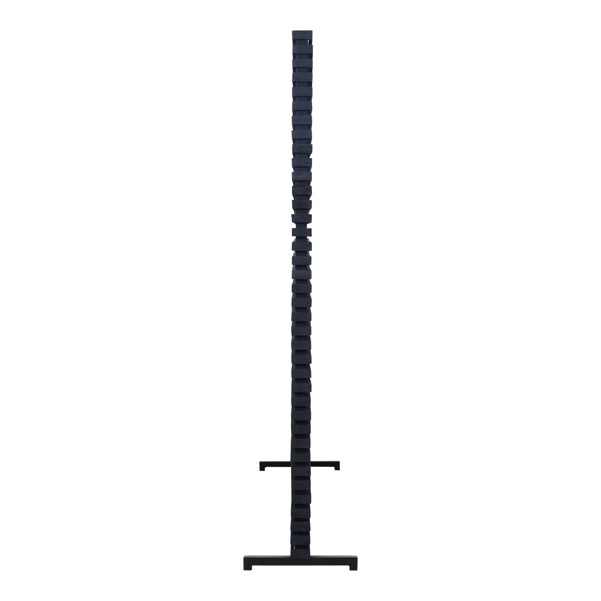 Dallin Screen Black, Room Divider by Moe's Home, 60" width x 72" height x 3" depth View 3