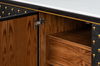 Palisade Shagreen Credenza, Black thumbnail 6