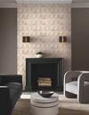 Burlwood Ogee White Wallpaper thumbnail 1