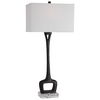 Darbie Iron Table Lamp, by Uttermost, 16" width x 35.75" height x 10" depth thumbnail 1