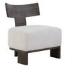Finlay Dark Walnut Accent Chair, by Uttermost, 27.5" width x 32.25" height x 25.5" depth thumbnail 5
