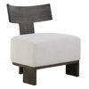 Finlay Dark Walnut Accent Chair, by Uttermost, 27.5" width x 32.25" height x 25.5" depth thumbnail 5