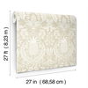 Pineapple Damask Linen Wallpaper thumbnail 6