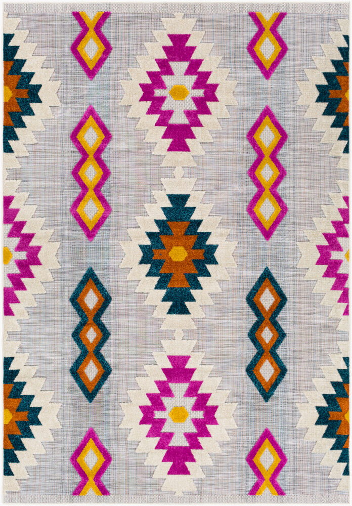 Murcia Machine Woven Rug, by Surya, 1'3.75" length x 1'3.75" width