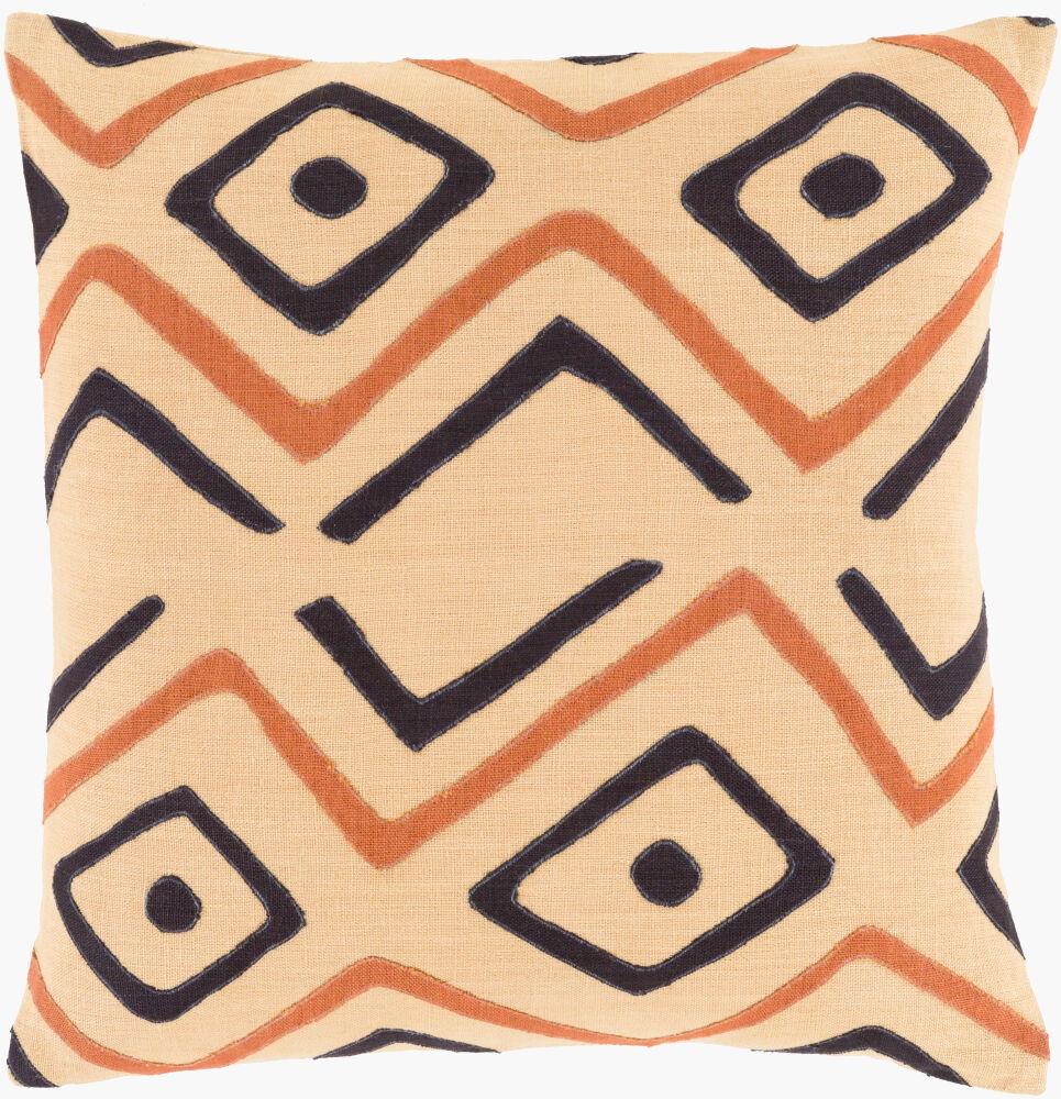 Nairobi Accent Pillow, Decorative Pillow by Surya, 18" length x 18" width
