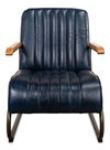 Bel-Air Arm Chair, Blue thumbnail 2