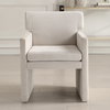 Colette Ivory Dining Chair, by Uttermost, 24" width x 32.5" height x 26.5" depth thumbnail 2