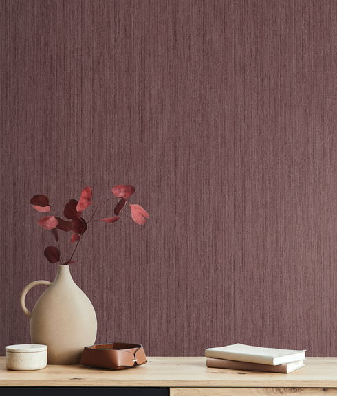 Smooth as Silk Red Wallpaper