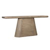 Marci Console Table Weathered Natural, by Dovetail, 69.5" width x 30.3" height x 17" depth thumbnail 1