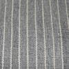 Kensie Large Blue Striped Pouf, Ottoman by Mercana, 14" length x 22" width x 22" height thumbnail 3
