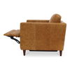 Bridgers Power Recliner Chair Tan Leather thumbnail 2