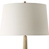 Juliet Travertine Table Lamp, by Uttermost, 17" width x 35.75" height x 17" depth thumbnail 6