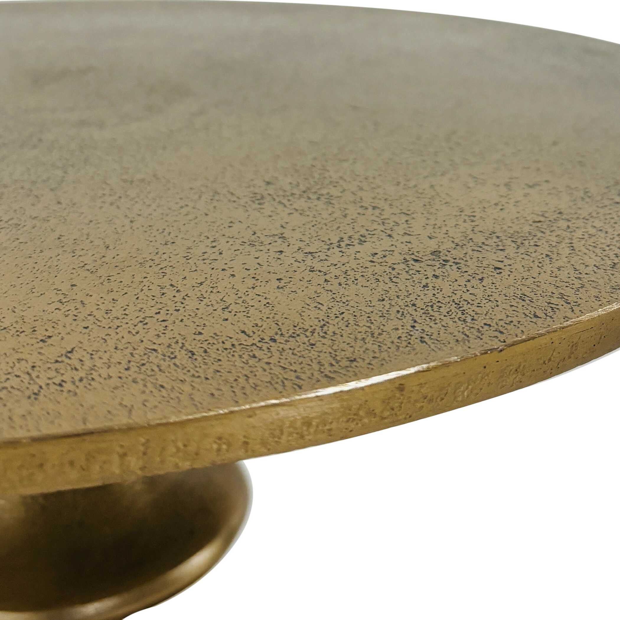 Flight Brass Accent Table, Furniture by Uttermost, 16" width x 23.5" height x 16" depth View 8