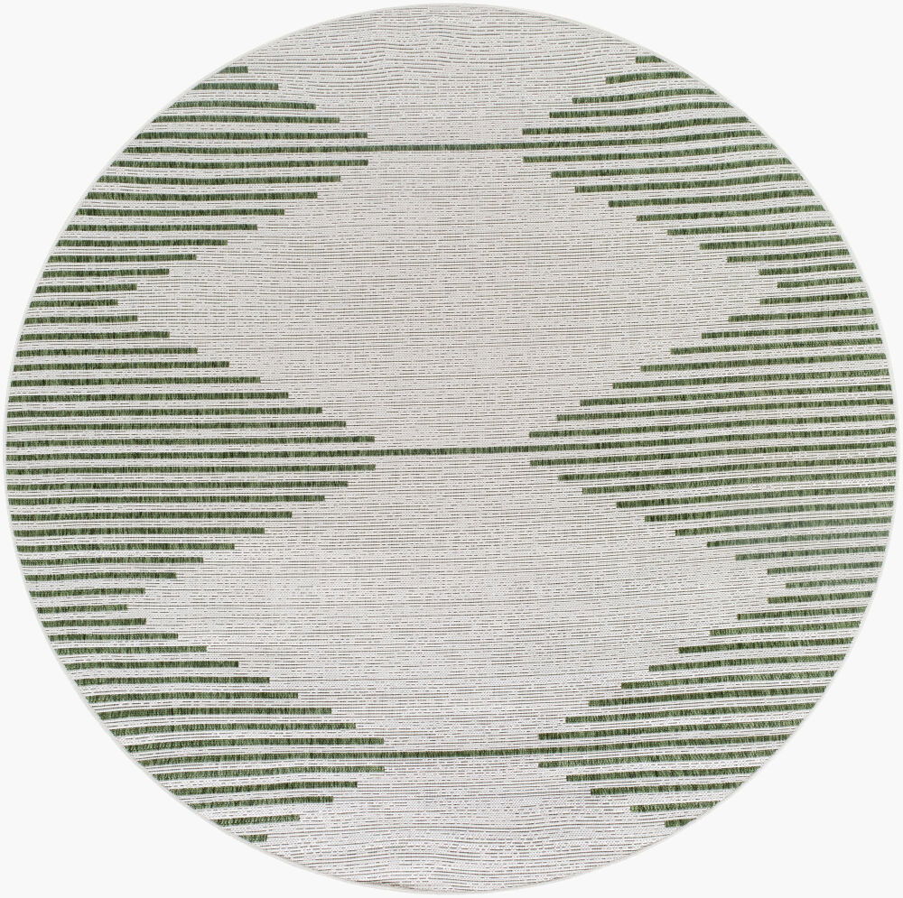 Eagean Machine Woven Rug, by Surya, 6'6.74" length x 6'6.74" width
