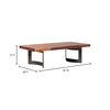 Bent Coffee Table, by Moe's Home, 56" width x 16" height x 28" depth thumbnail 9