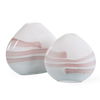 Blush Swirl Glass Vases, S/2 thumbnail 0