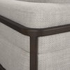 Warner Gray 3 Piece Sofa Set with Corner Piece, Sectional Sofa by Mercana, 140" length x 113" width x 32.68" height thumbnail 7
