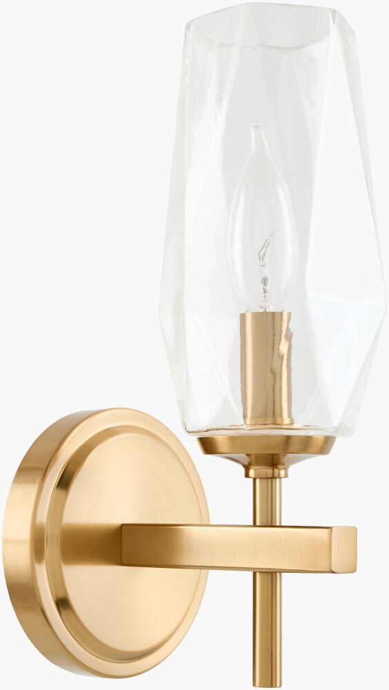 Merivelle Wall Sconce, by Surya, 7" length x 5" width x 11" height