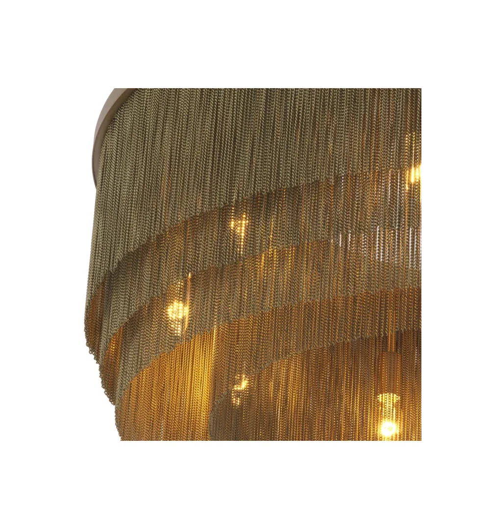 Tissot 10 - Light Chandelier, by Eichholtz USA, 35" width x 24" height x 35" depth View 2