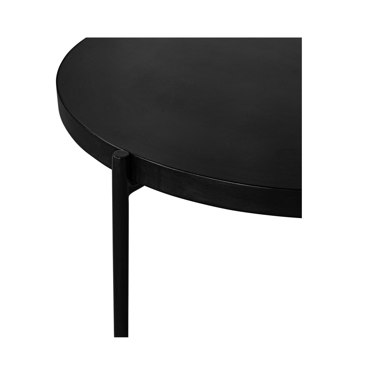 Mendez Outdoor Coffee Table Black, Outdoor Table by Moe's Home, 3' width x 1'3.75" height x 3' depth View 3