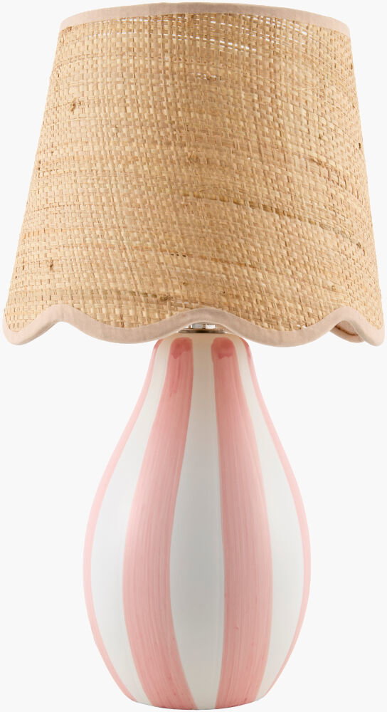 Melbu Accent Table Lamp, by Surya, 8" width x 14" height