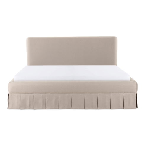 Maren Queen Bed Beige