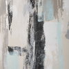 Placidity Hand Painted Abstract Art, by Uttermost, 50" width x 74" height x 1.5" depth thumbnail 6