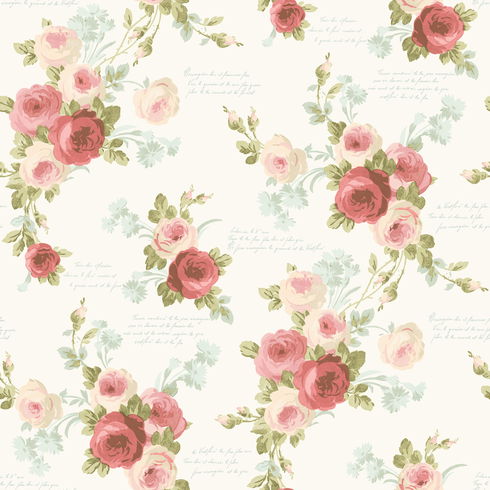Polka Dot Plaid Pink & Blue Wallpaper