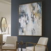 Stormy Seas Hand Painted Canvas, Painting by Uttermost, 51" width x 61" height x 1.7" depth thumbnail 2