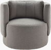 Bingham Swivel Chair, Accent Chair by Surya, 35" width x 30" height thumbnail