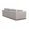 Rue Nook Modular Sectional Flecked Grey, Sectional Sofa by Moe's Home, 95.2" width x 23.6" height x 81.8" depth thumbnail 3