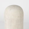Knox Tall White-Wash Wood Decorative Object, by Mercana, 6" length x 6" width x 14" height thumbnail 5