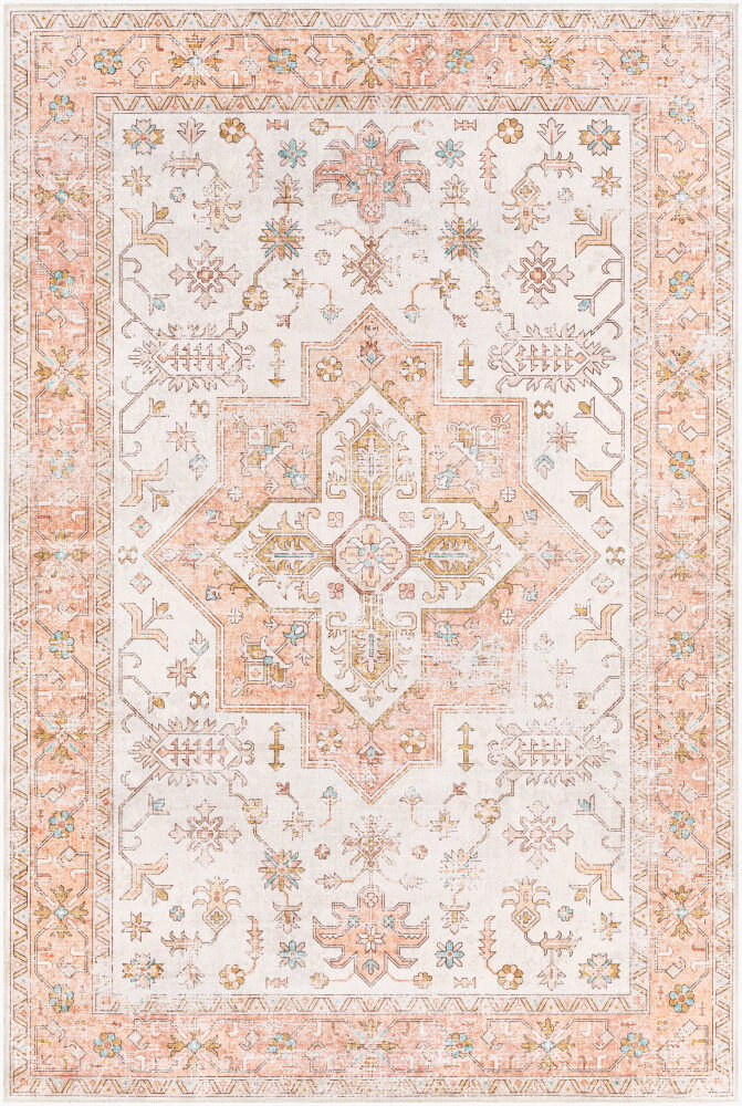 Regen Machine Woven Rug, by Surya, 7'6.16" length x 4'11.84" width