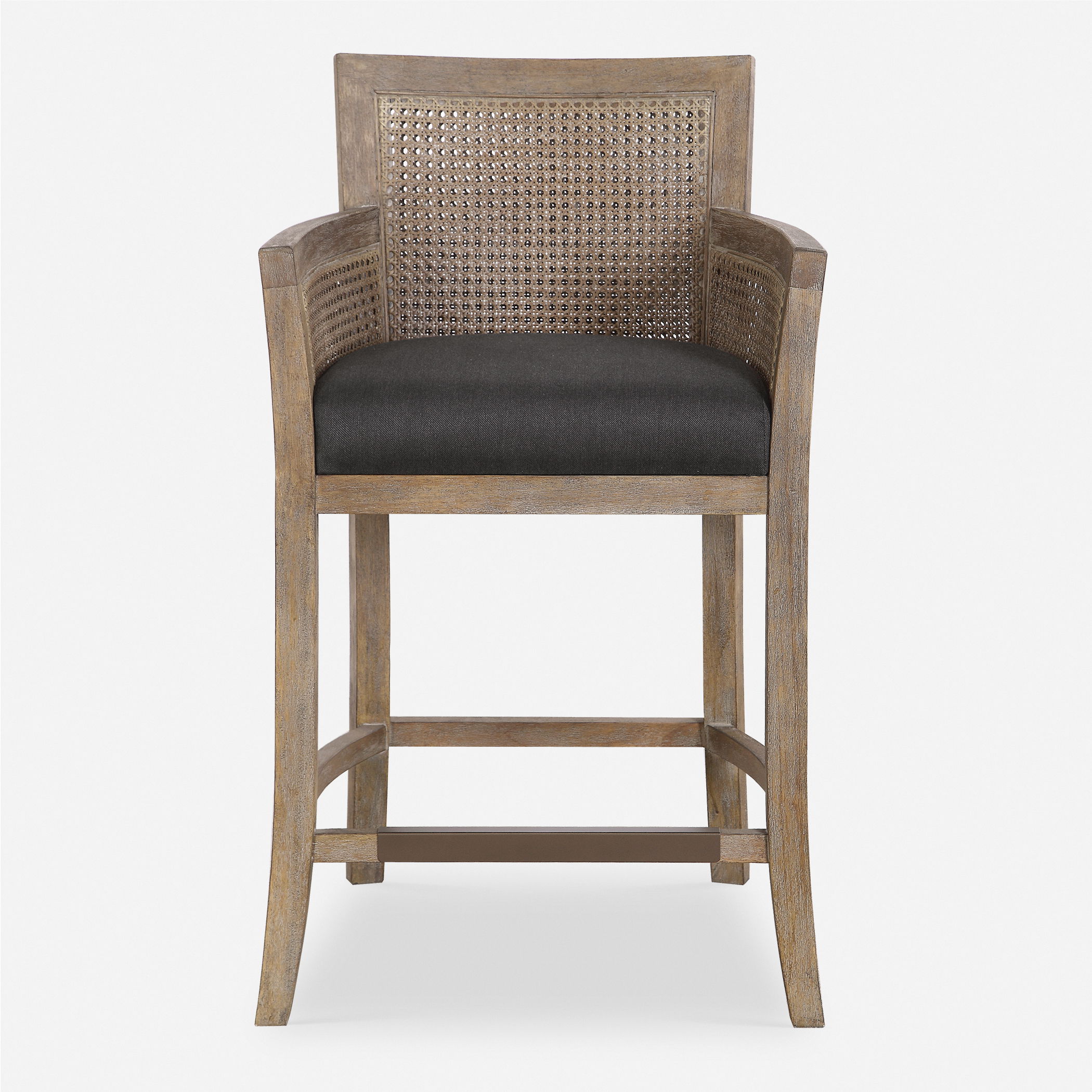 Encore Counter Stool, Furniture by Uttermost, 22.5" width x 38" height x 22.5" depth View 1