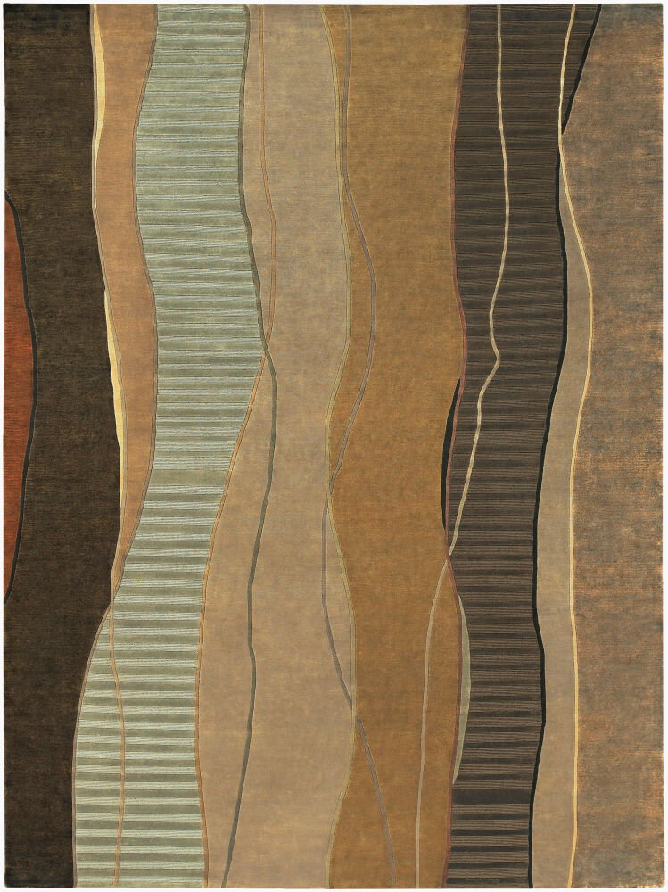 Mugal Handmade Rug, by Surya, 11' length x 8' width