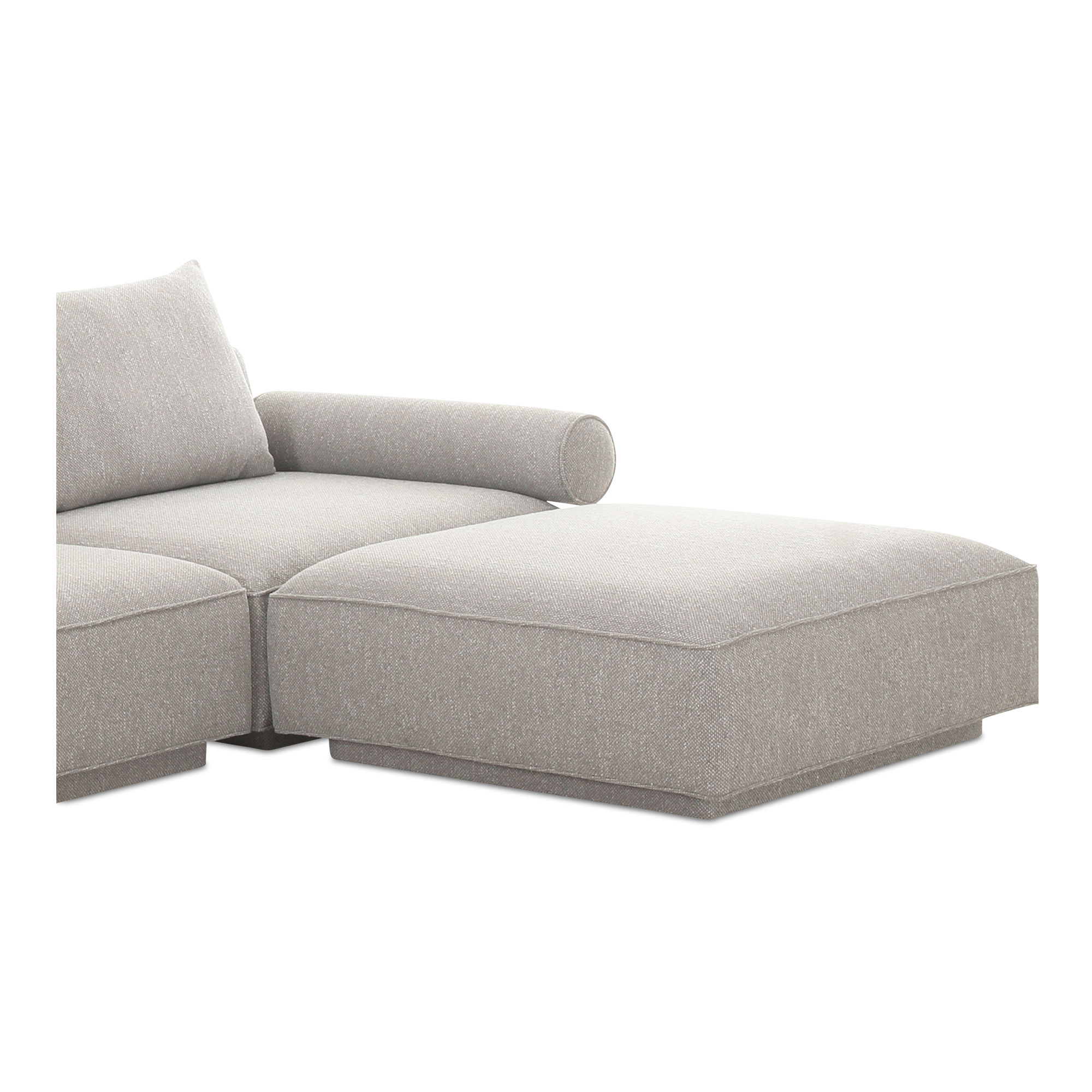 Rosello Nook Modular Sectional Light Grey large image 