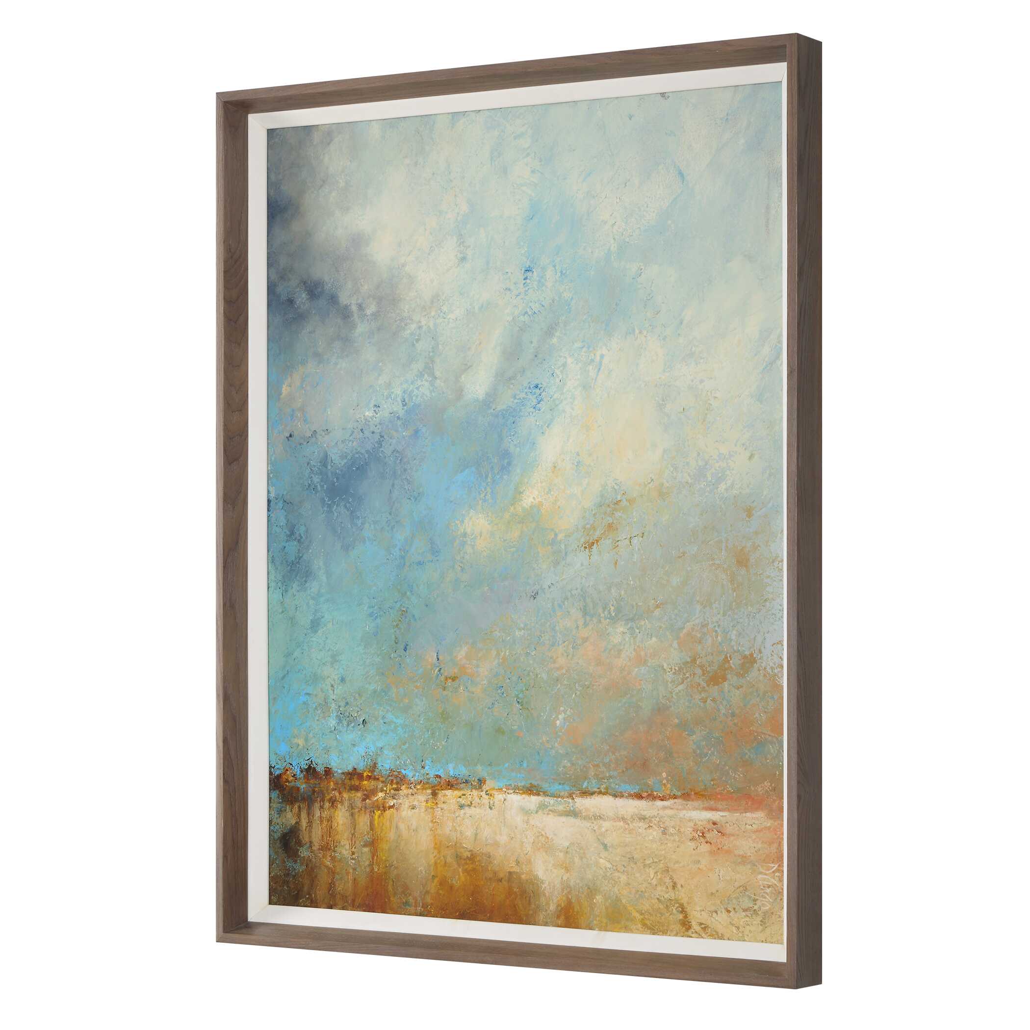 Vista Grande Framed Desertscape Print large image 