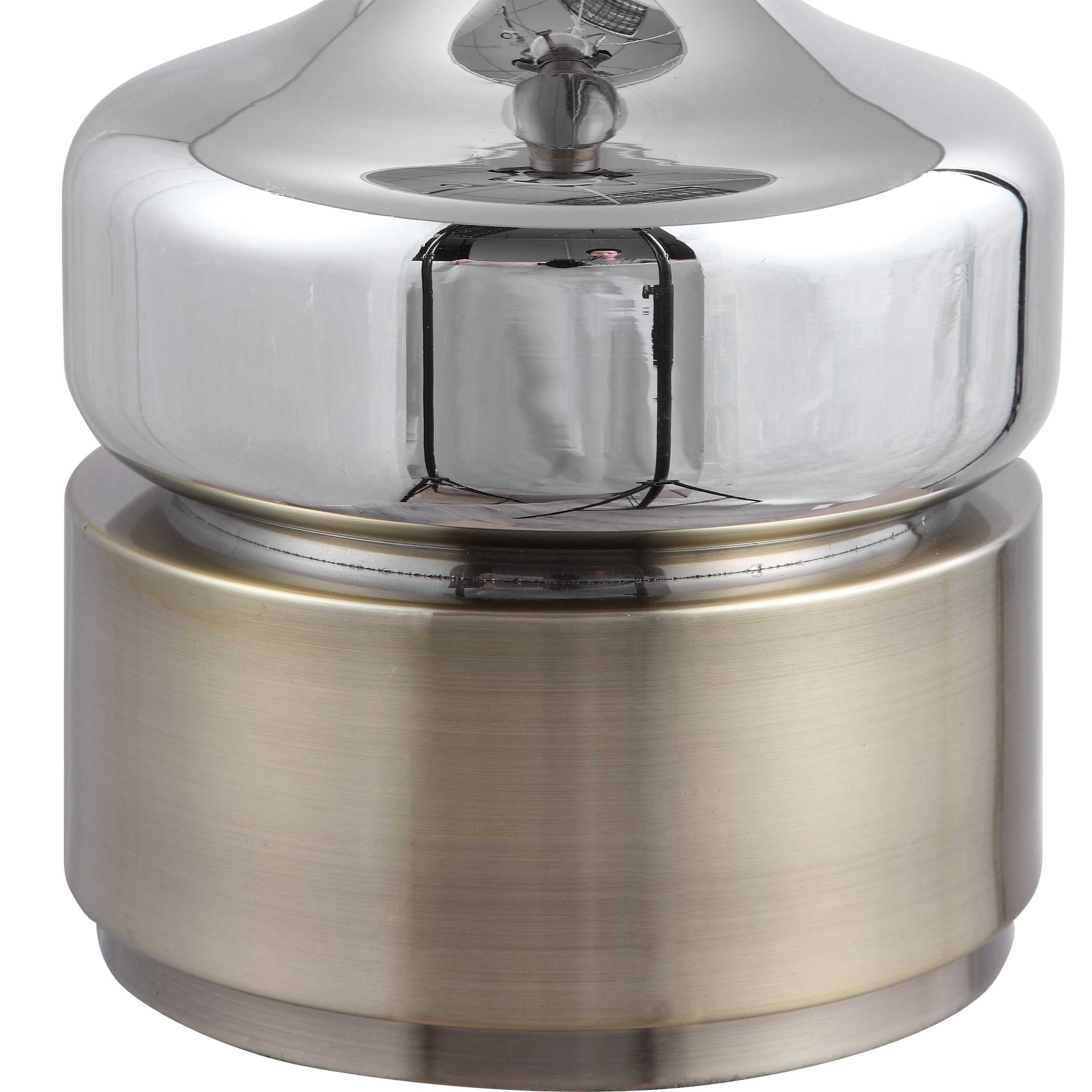 Como Chrome Table Lamp, by Uttermost, 15.5" width x 23" height x 15.5" depth View 6