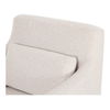 Lydia Slipcover Dining Chair Beige thumbnail 5