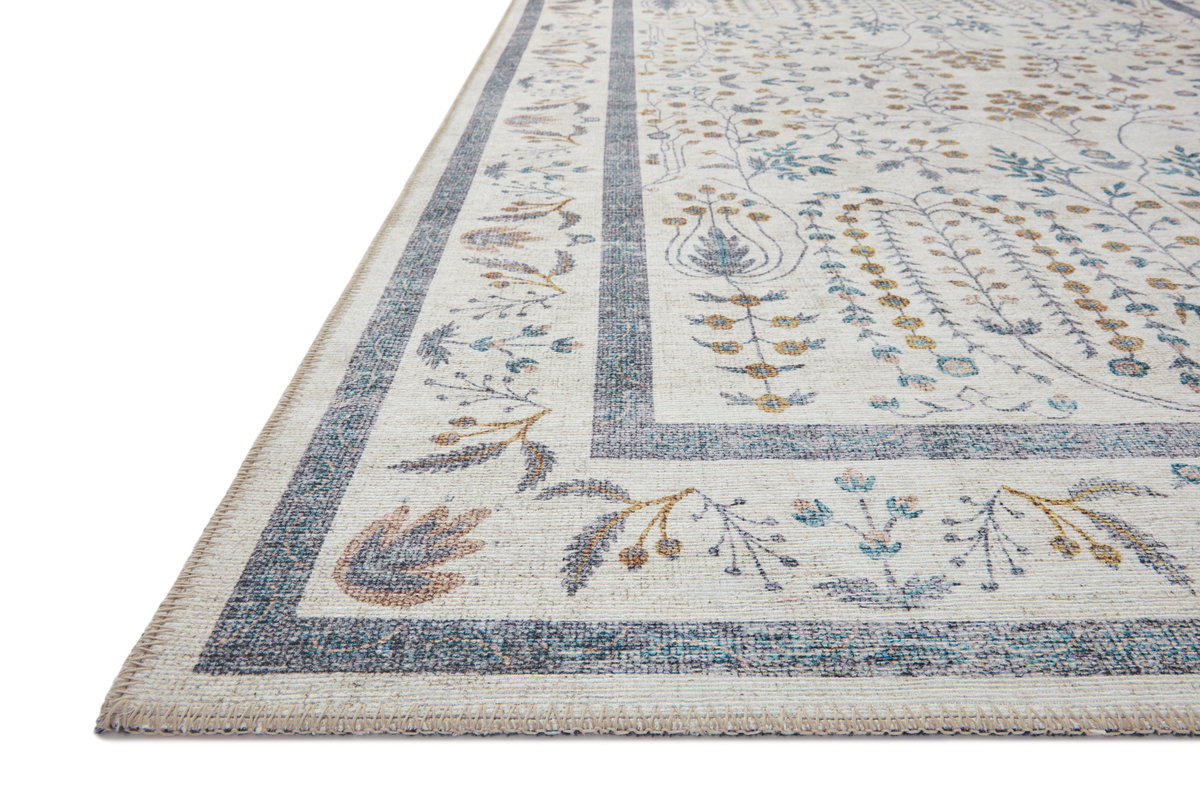 Rifle Paper Co. x Loloi Maison Rug, 1'6" length x 1'6" width View 3