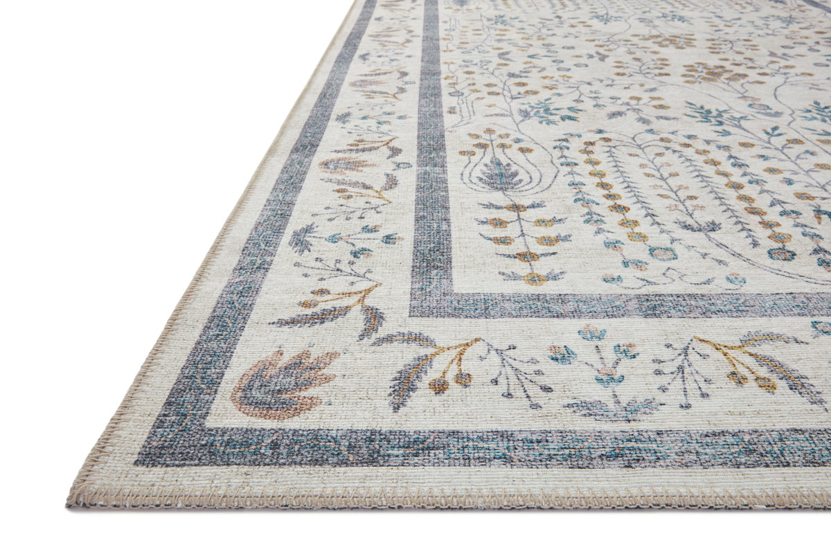 Rifle Paper Co. x Loloi Maison Rug, 5' length x 5' width View 3