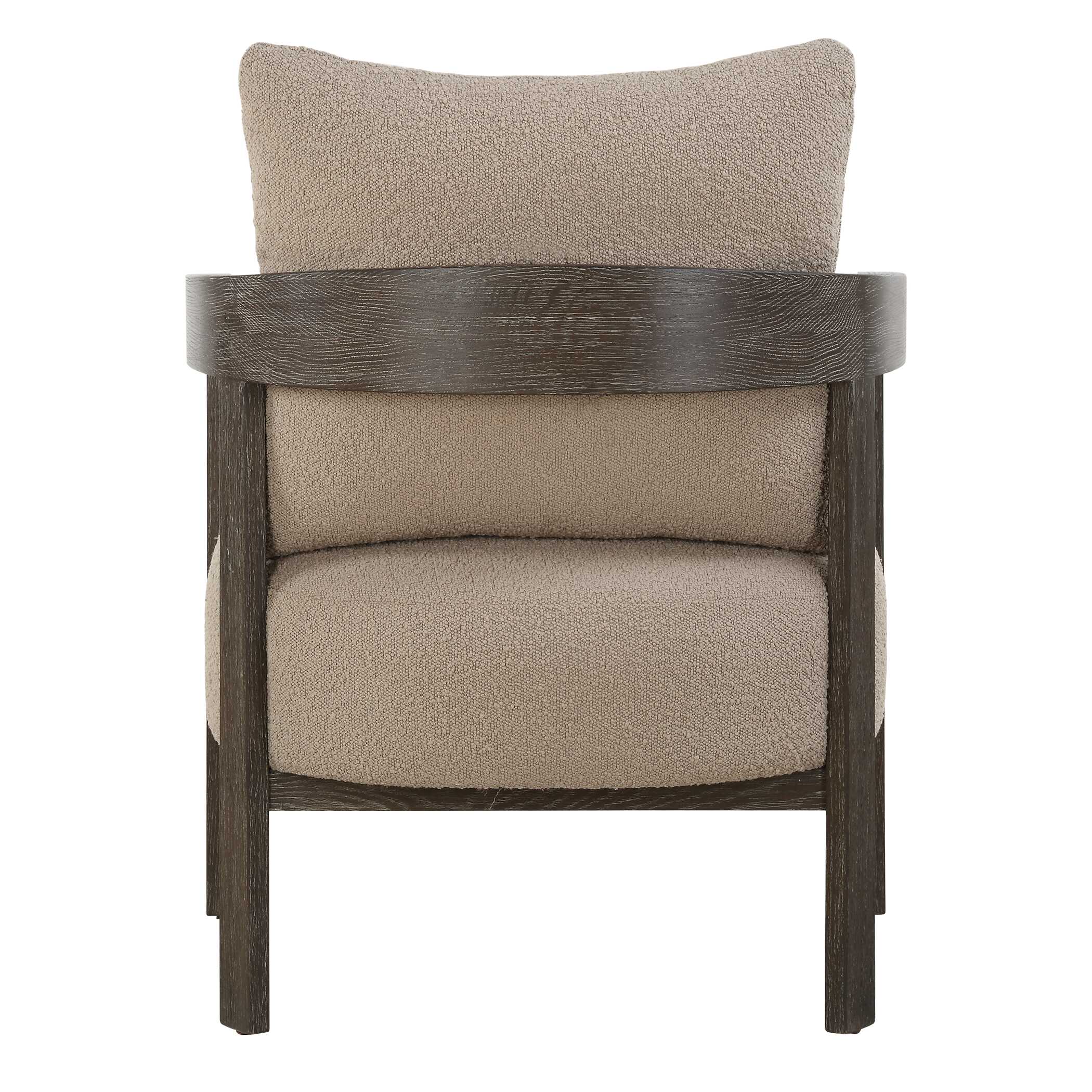 Sienna Sand Fabric Accent Chair, Furniture by Uttermost, 27" width x 28.5" height x 29" depth View 8