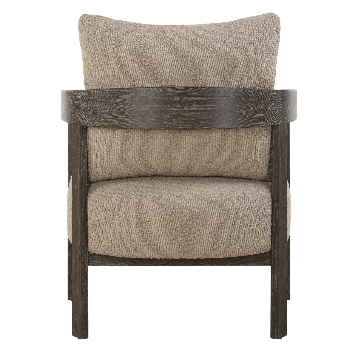 Sienna Sand Fabric Accent Chair, by Uttermost, 27" width x 28.5" height x 29" depth View 8