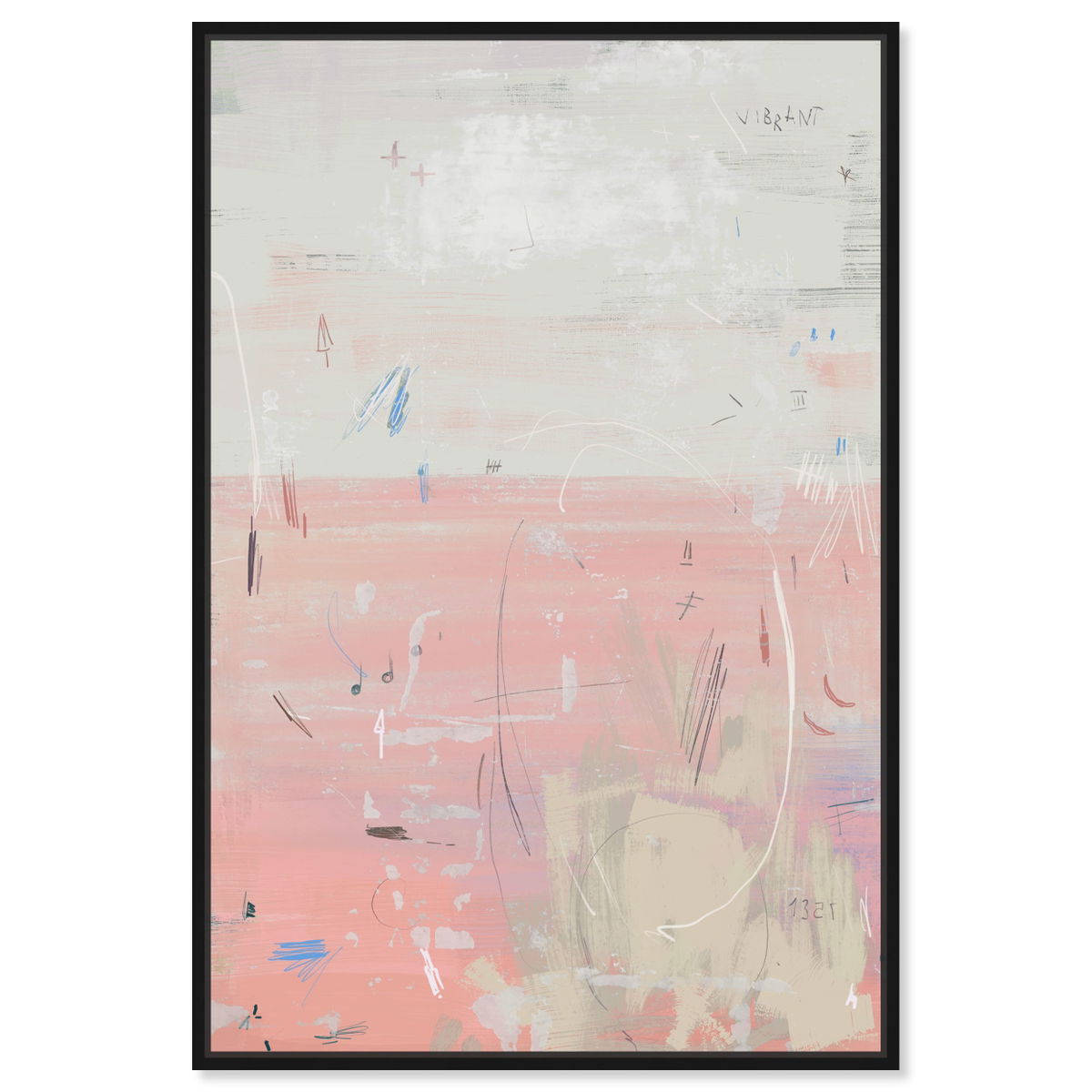Gradients 4 3 (No Embellishment), Art by Oliver Gal,  24x36 View 1