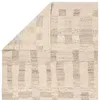 Jaipur Living Llara LEO12 Handmade Stripes Tan Area Rug (9'x12') thumbnail 1